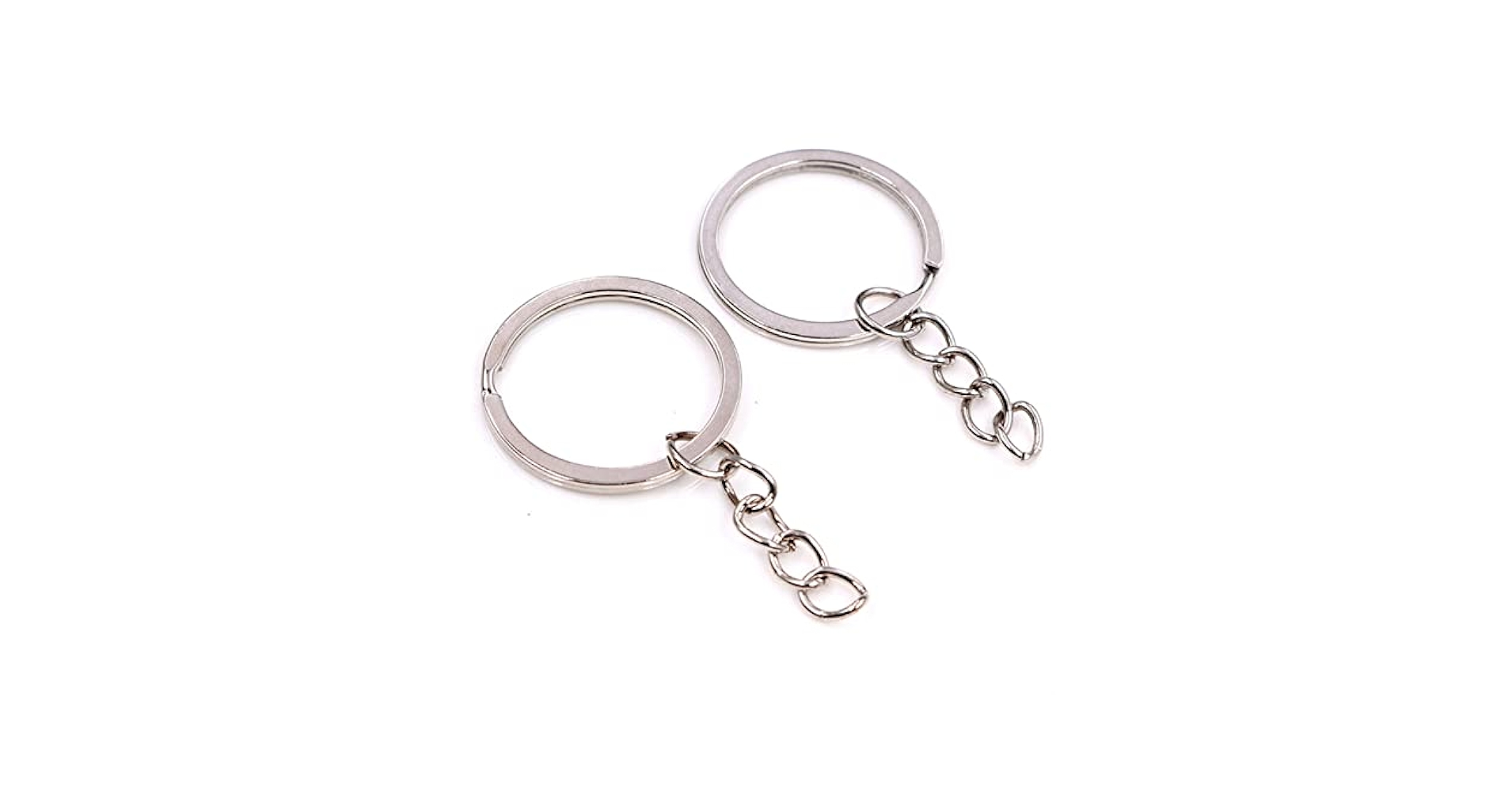 Amazon.co.jp: キーホルダーチェーン 20pcs/lotキーリングキー
